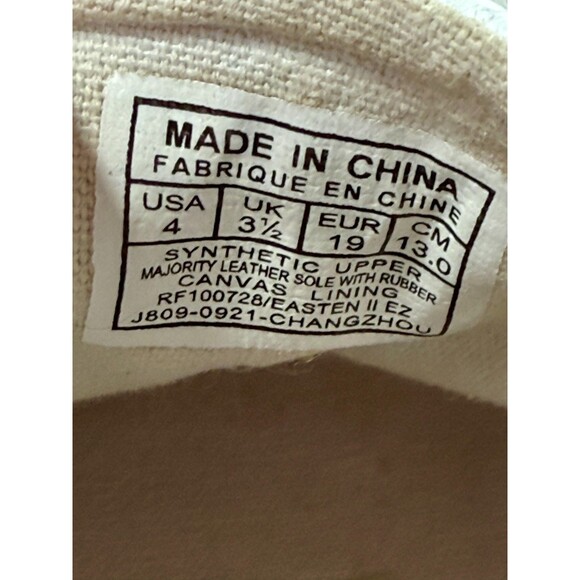 Polo Ralph Lauren Baby Crib Shoes Girls Vintage Box White Pink Size 4 - Picture 7 of 16